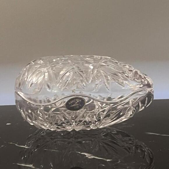 Bohemia Crystal 7” Egg Crystal Czech Republic Glass Crystal Two Piece Brilliant‎ - Picture 10 of 15
